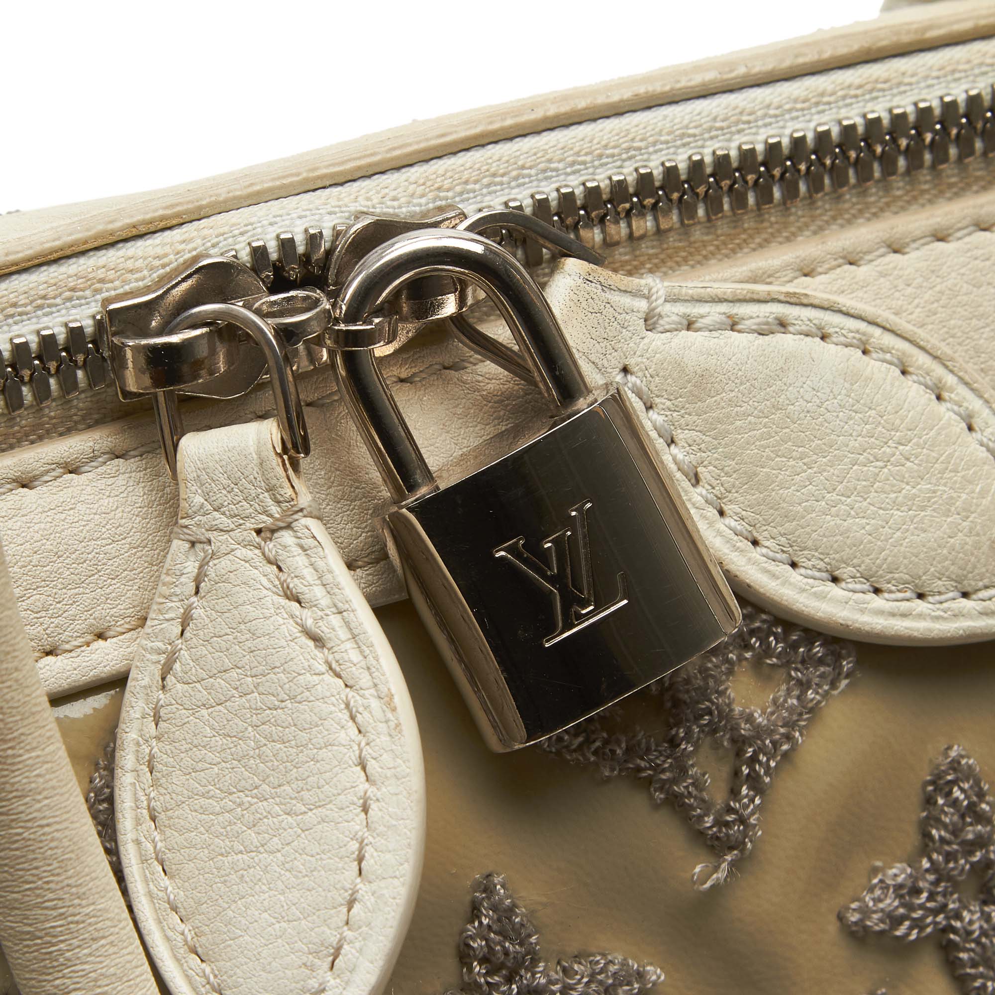 Louis Vuitto Monogram Bouclettes Speedy Round Bag