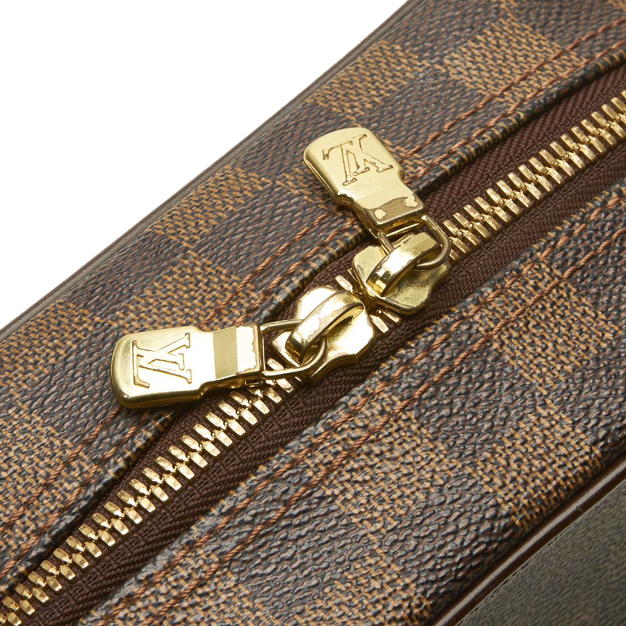 Louis Vuitto Olav PM Damier Ebene Canvas Messenger Bag
