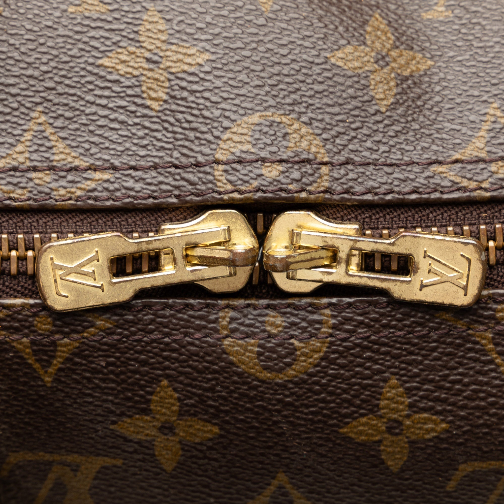 Brown Louis Vuitton Monogram Keepall 50 Travel Bag