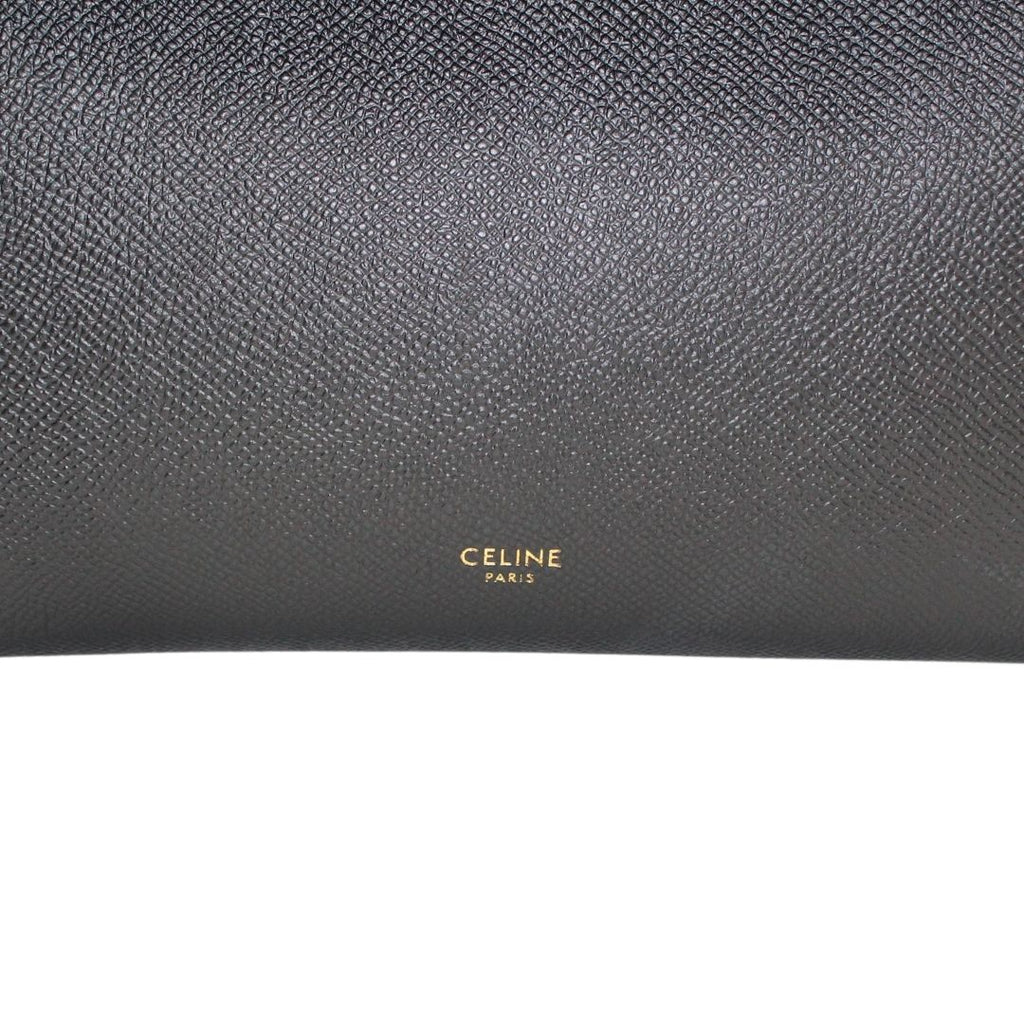 Celine Grained Calfskin Micro Belt Bag Black
