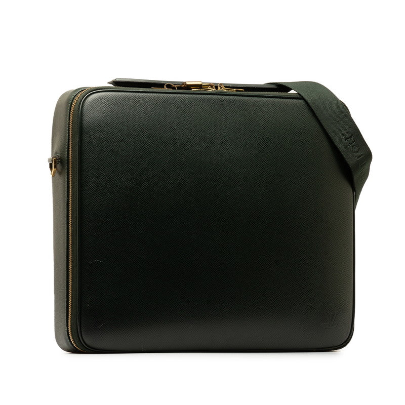 Louis Vuitton Taiga Porteo-inatour Odessa Handbag Shoulder Bag 2WAY M30834 Epiious Green Leather Men LOUIS VUITTON