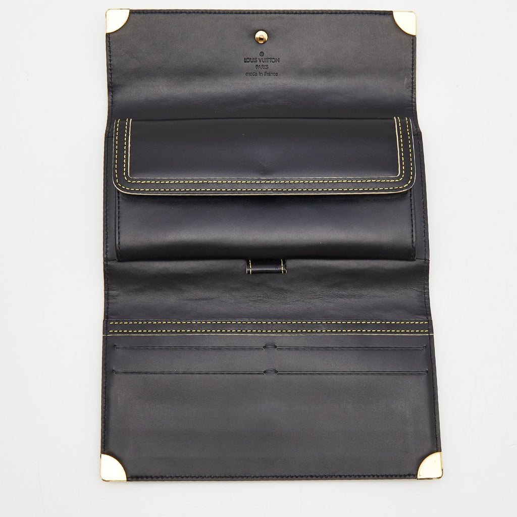 Louis Vuitton  Leather Porte Tresor International Wallet