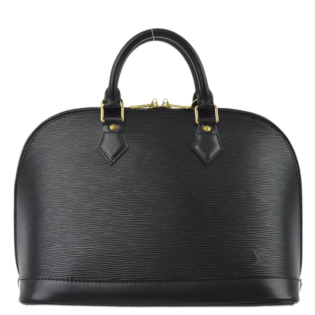 Louis Vuitton 1999 Black Epi Alma M52142