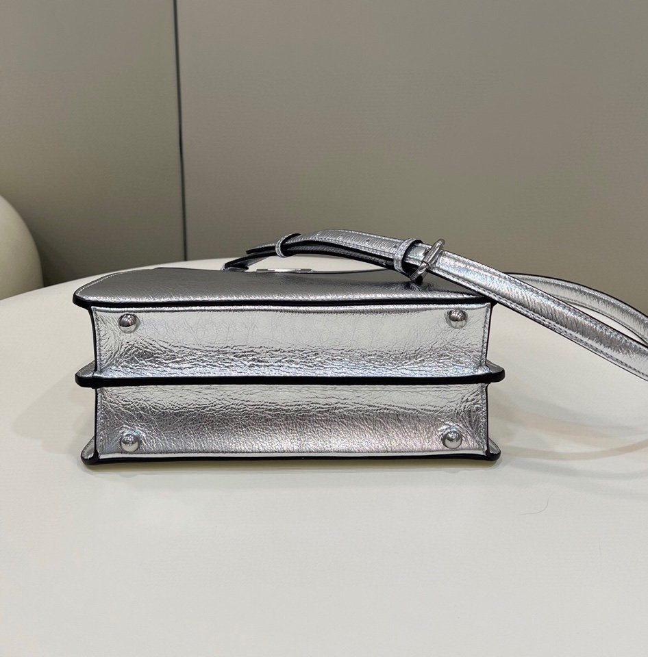 FI GlamI Small Silver Bag For Woman 27cm/11in