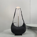 CE Medium Ava Bag With CE Strap In Quilted Nylon Black For Women 9in/23cm 196972DLI.38SI