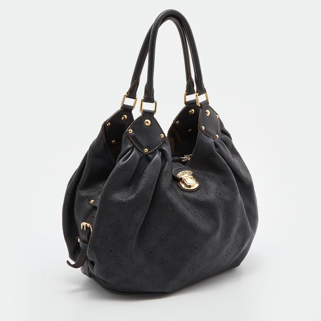 Louis Vuitton  Monogram Mahina Leather L Bag