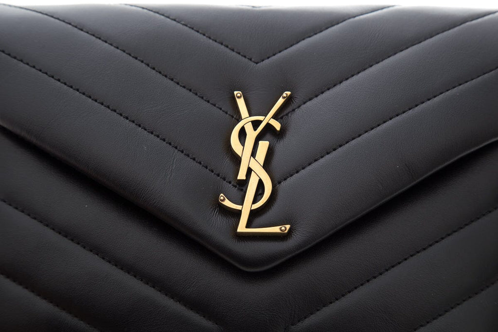 Saint Laurent Black Lou Lou Handbag