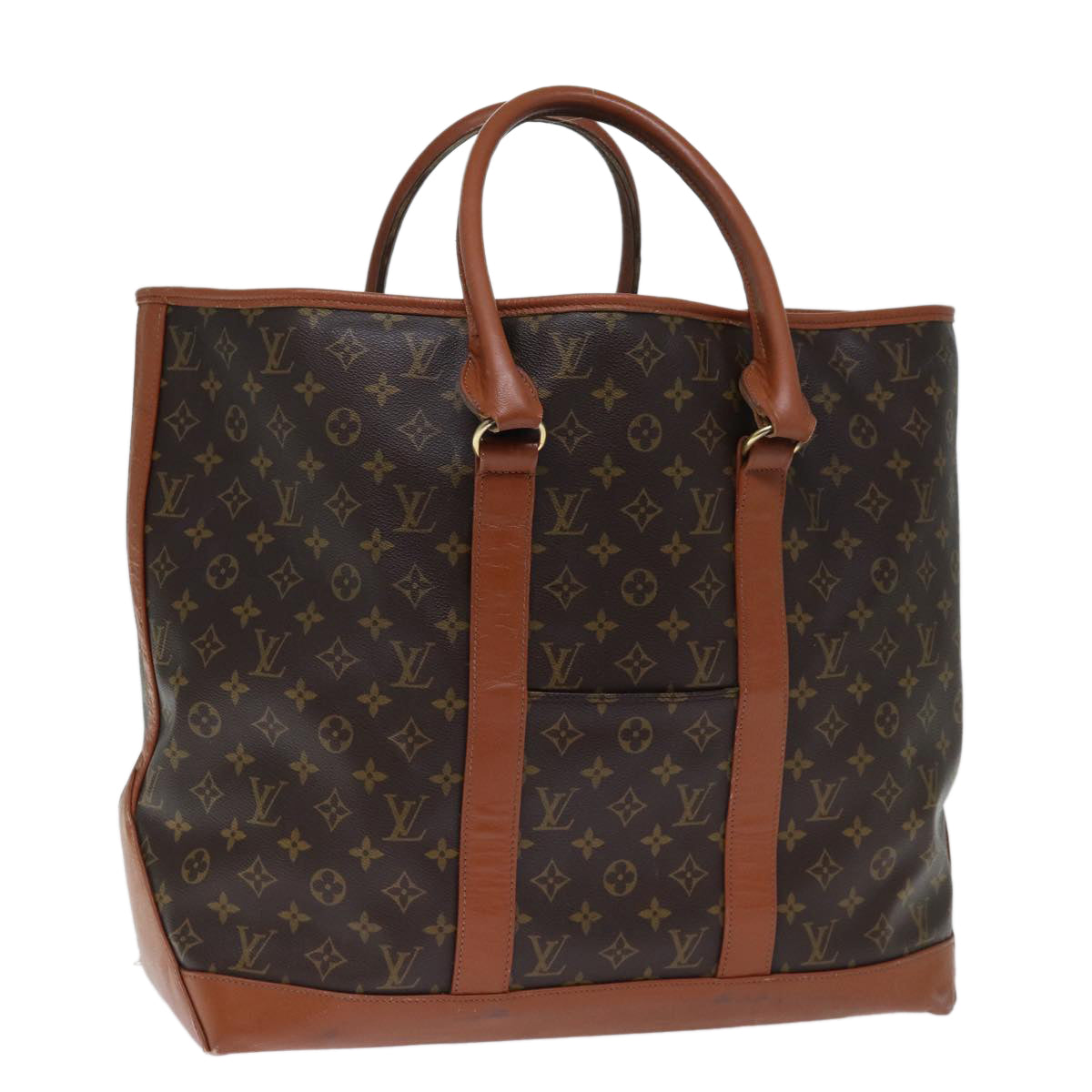 Louis Vuitton Monogram Sac Weekend Gm Tote Bag