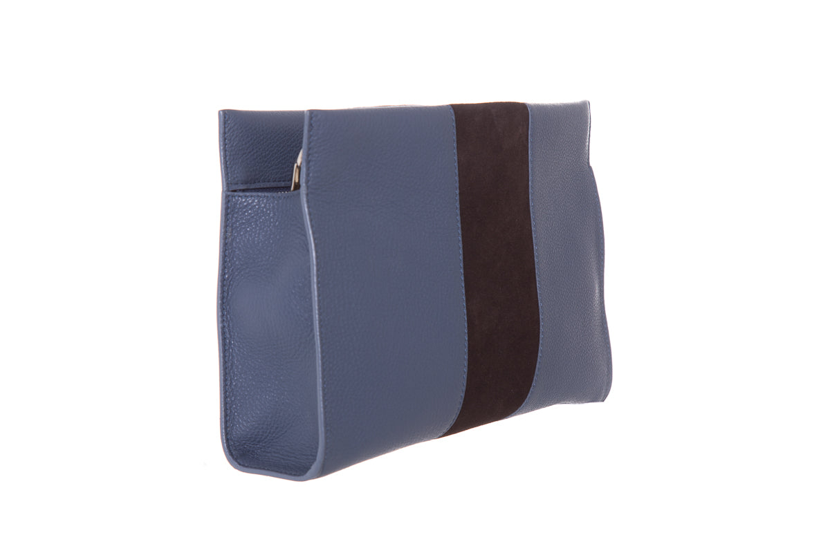 Canvas and Hyde New York Blue & Black Cross-Body