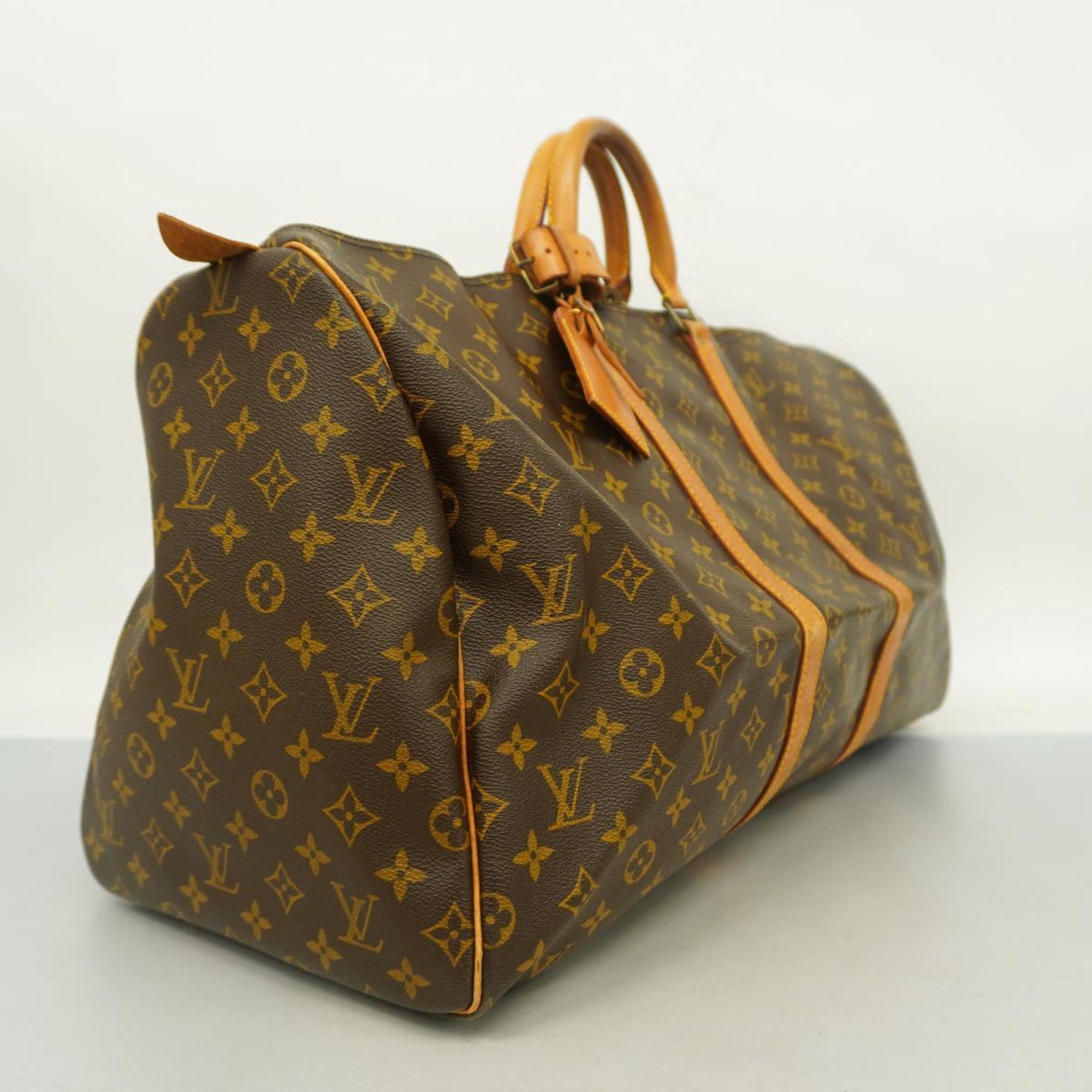 Louis Vuitton Keepall 55  Canvas Travel Bag ()