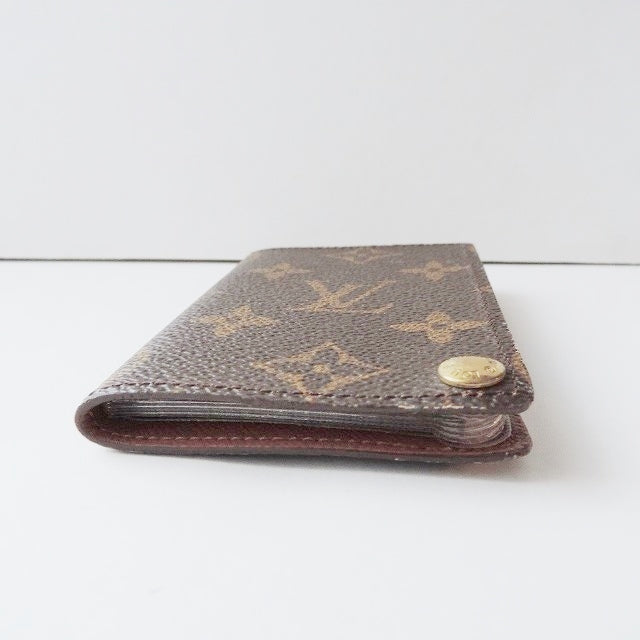 Louis Vuitton Porte Carte Crédit Pression  Canvas Wallet  ()
