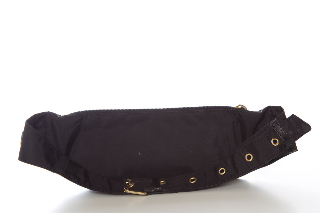 Moschino Black Waist Bag