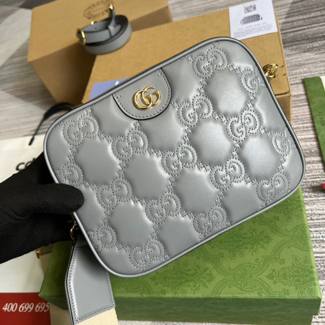 gg Matelasse Shoulder Bag Jade Green For Women, Women’s Bags 8.5in/22cm gg