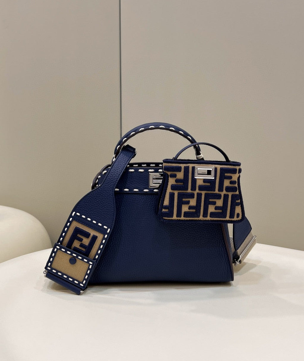 FI GlamI Small Dark Blue Bag For Woman 23cm/9in