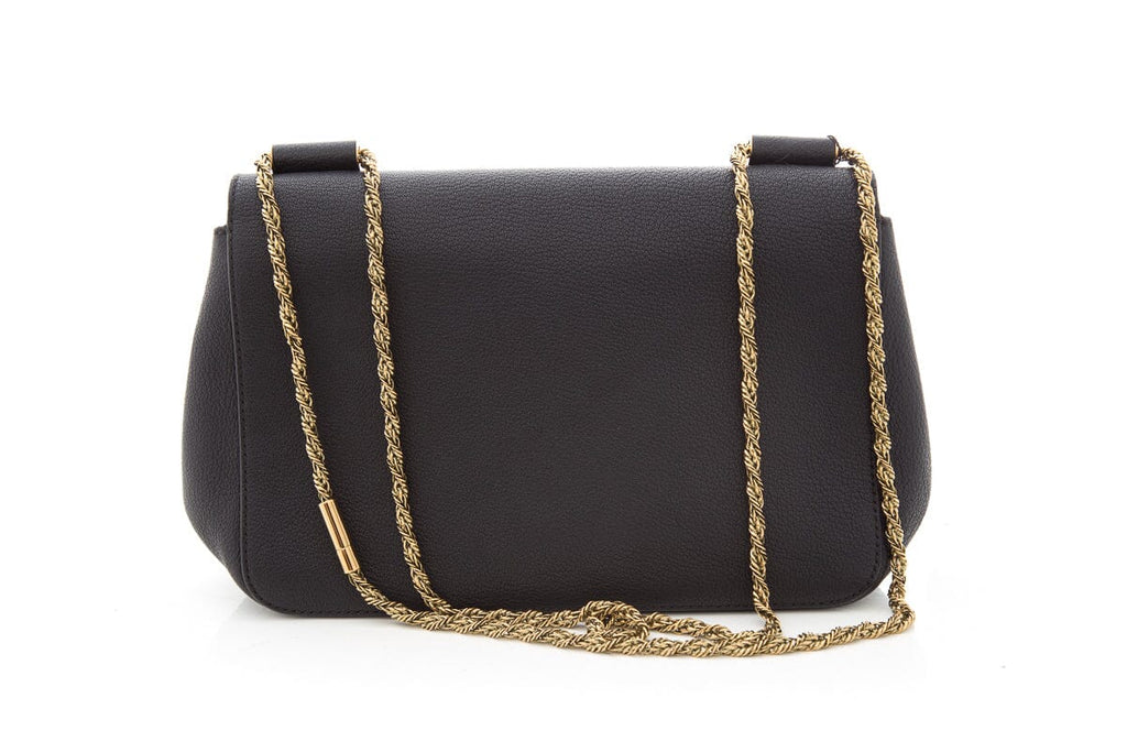 Chloe Black Goatskin  "Elise" Small Handbag