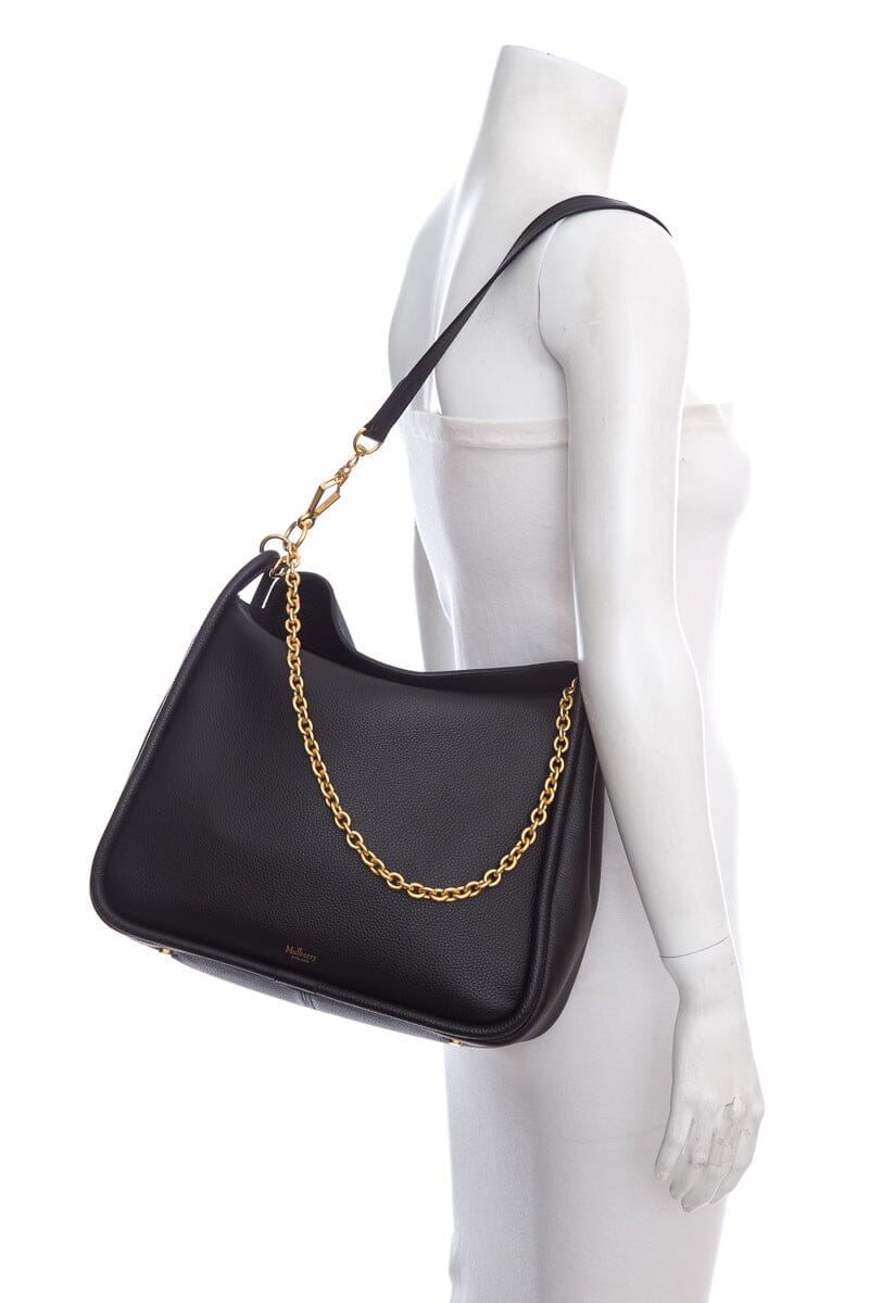 Mulberry Black Leighton Leather Handbag