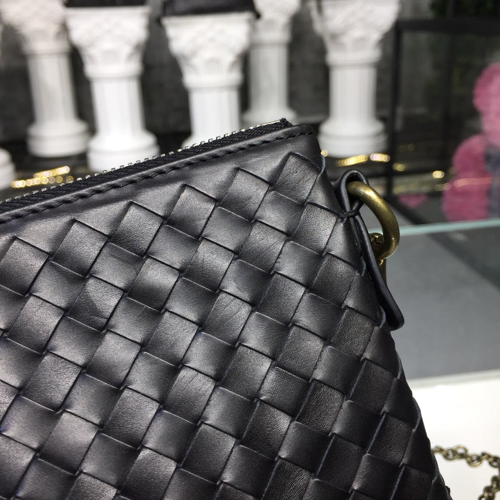 GLAMI Chain Shoulder Bag Black, For Women, WomenÃƒÂ¢Ã¢â€šÂ¬Ã¢â€žÂ¢s Bags 9.6in/24.5cm