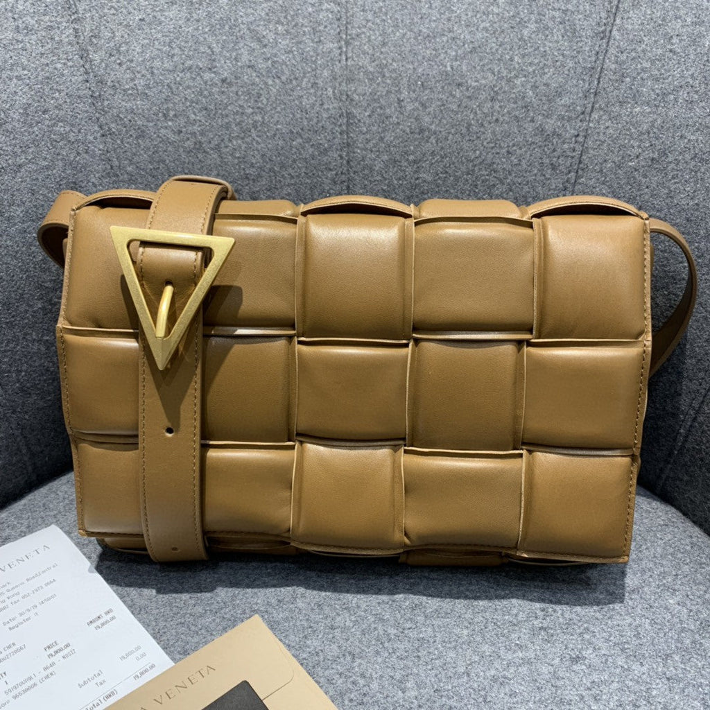 GLAMI Padded Cassette Bag For Women 10.2in/26cm In Brown 591970VCQR17745