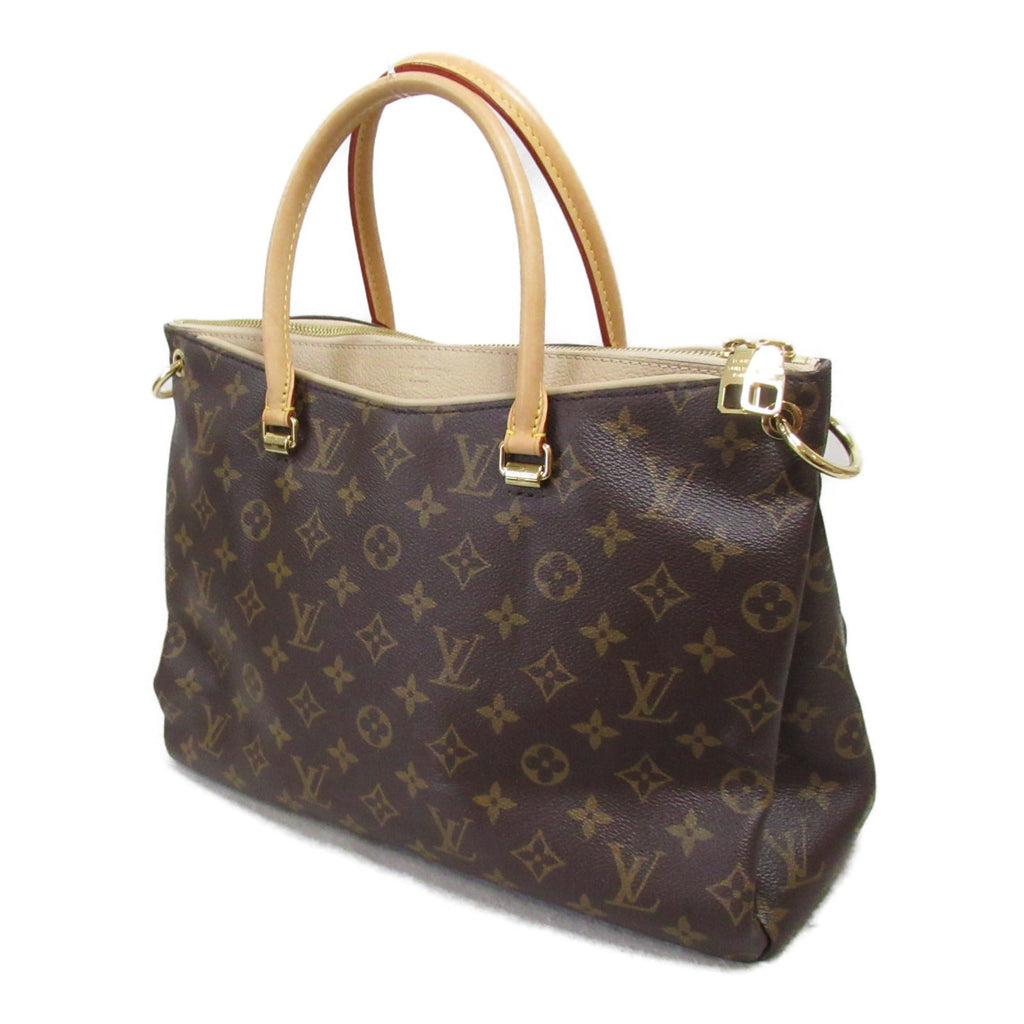 Louis Vuitton Parlas 2w  Bag Tote Bag PVC Coated Canvas Monogram  Brown M44079