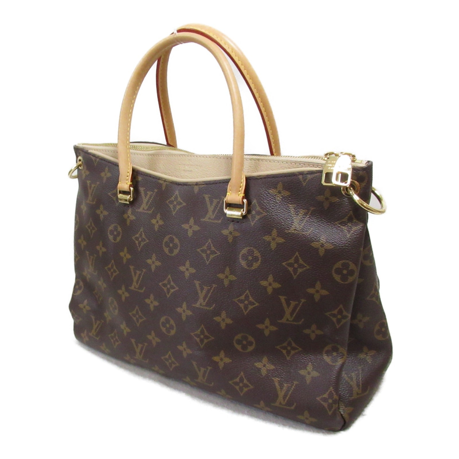 Louis Vuitton Parlas 2w  Bag Tote Bag PVC Coated Canvas Monogram  Brown M44079