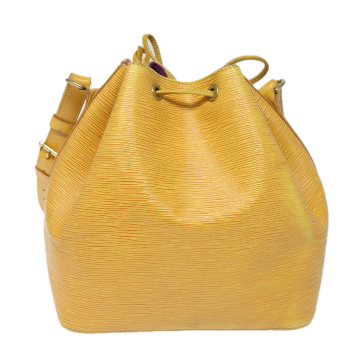 Louis Vuitton Epi Petit Noe Shoulder Bag Tassili Yellow