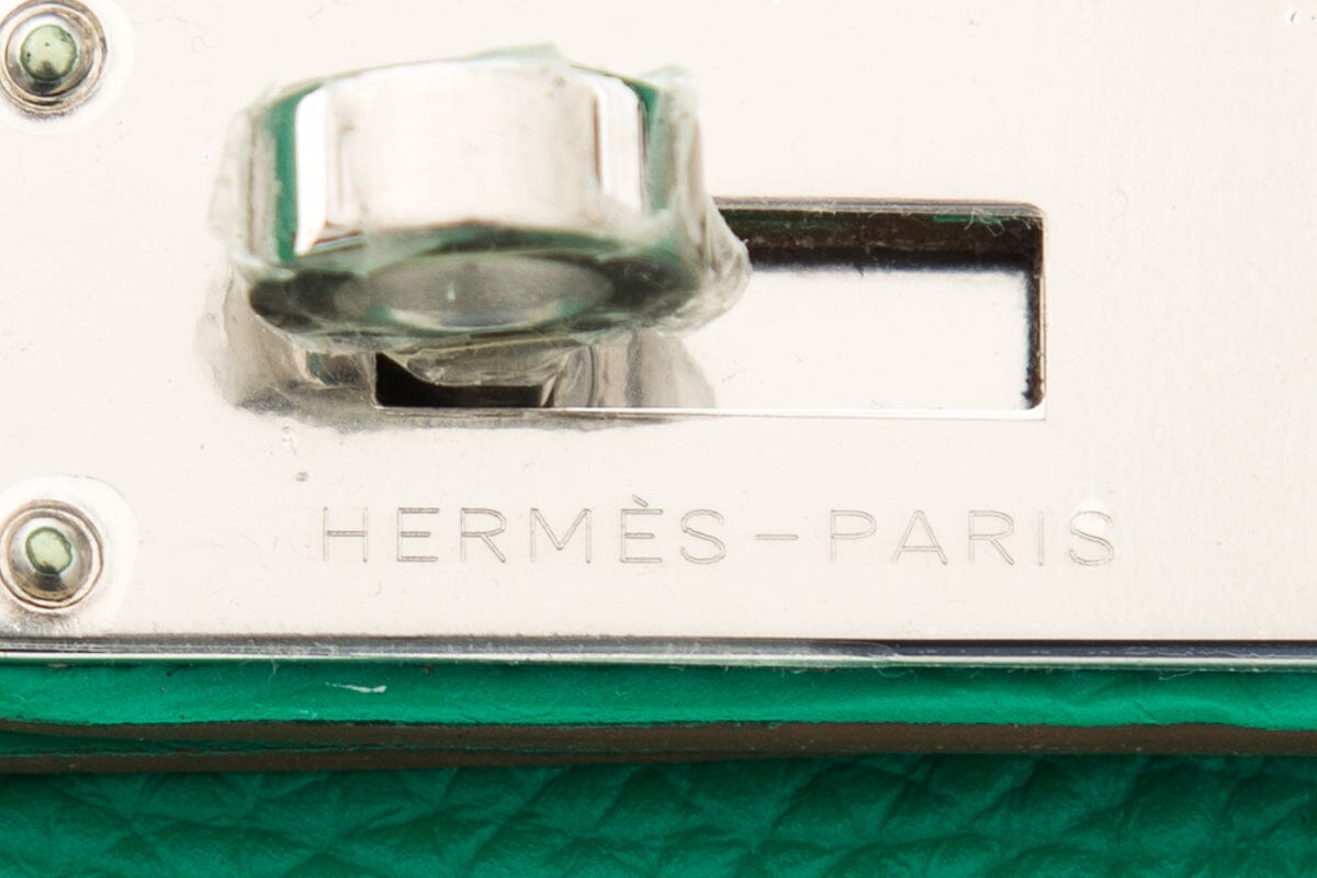 HermÃƒÆ’Ã‚Â¨s Green Jypsiere 31 CM Handbag