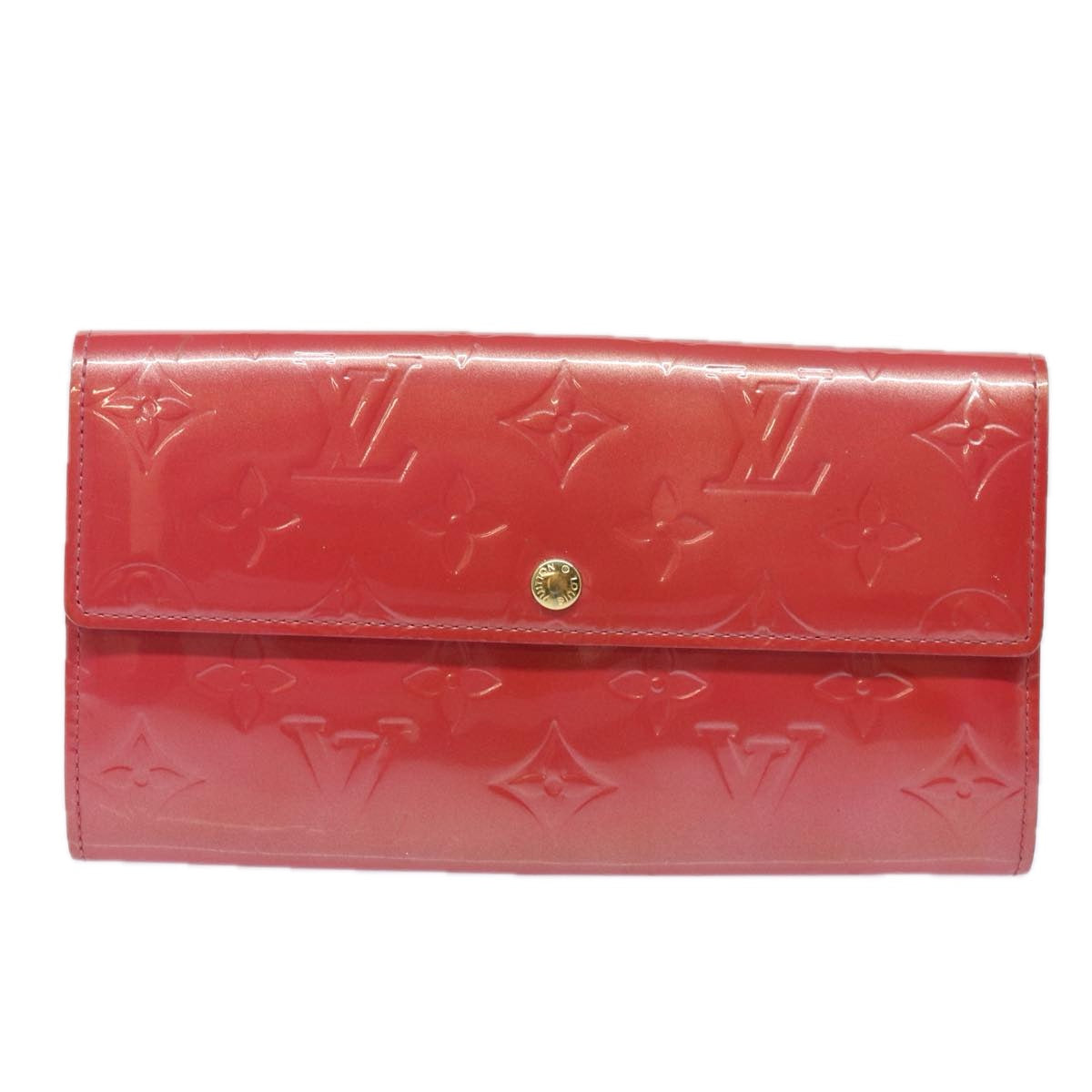 Louis Vuitton Sarah  Patent Leather Wallet