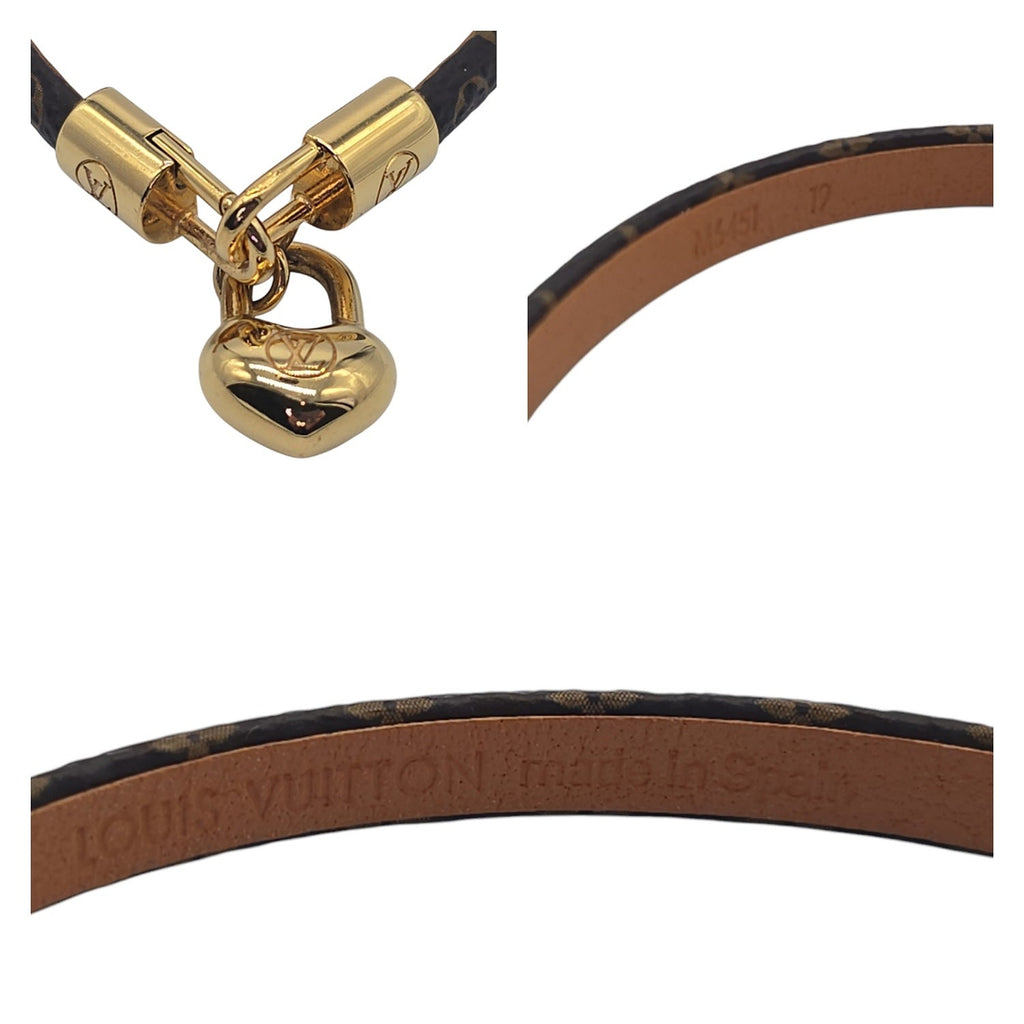 Louis Vuitton Monogram Crazy In Lock Charm Bracelet