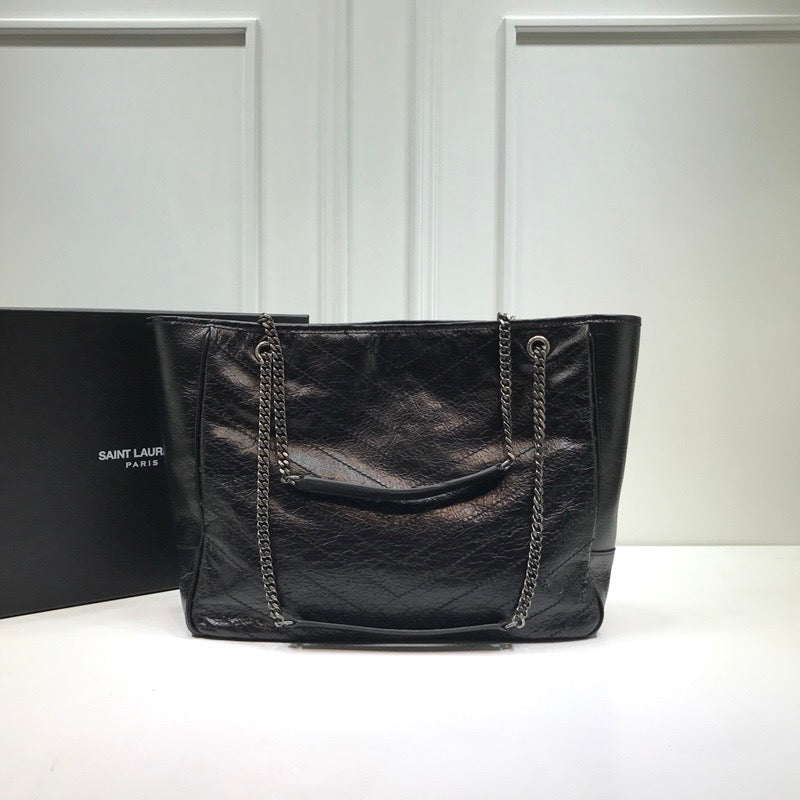GLAMI Niki Shopping Bag Black For Women 13.8in/35cm YSLÃ‚Â 