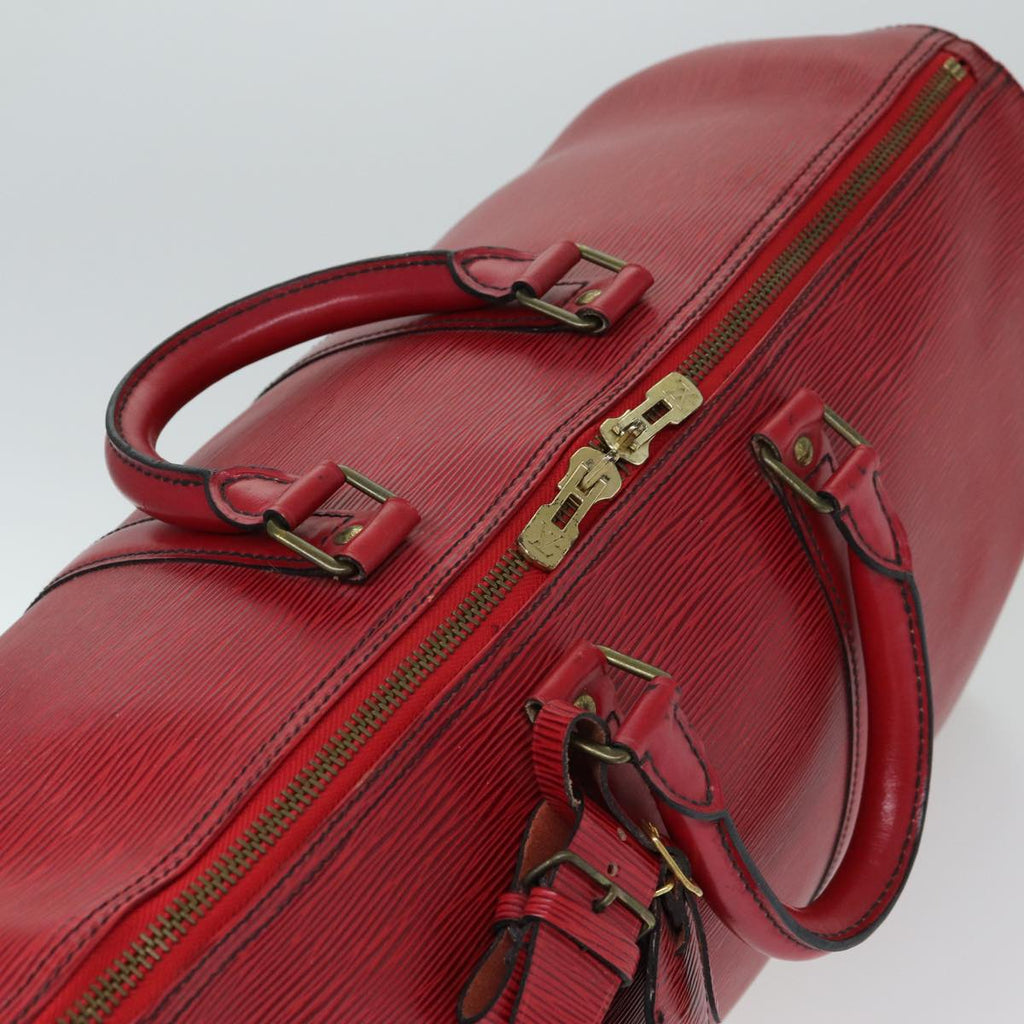 Louis Vuitton Keepall 45  Leather Travel Bag
