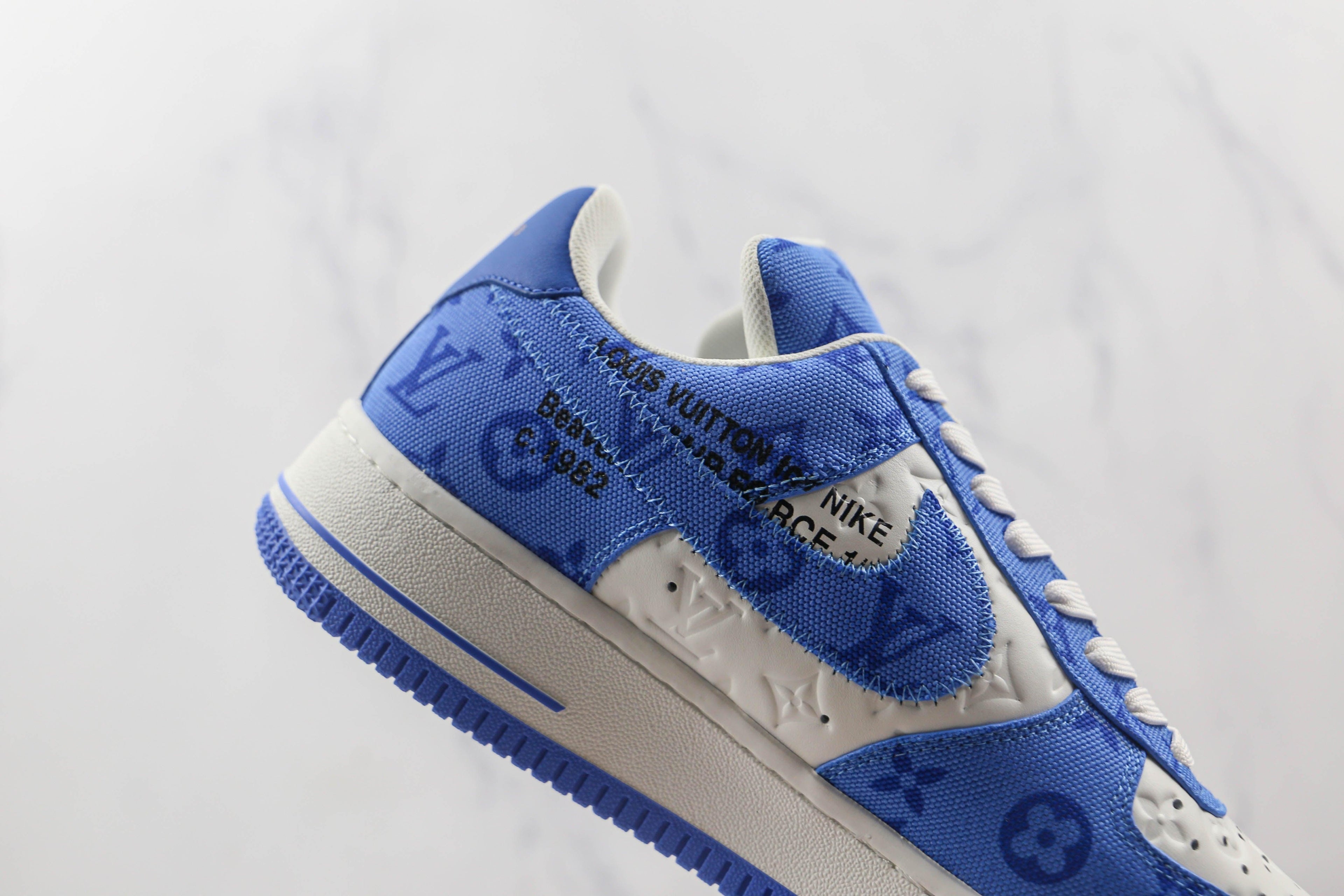Designer LV x NK Air ForGLAMI Monogram