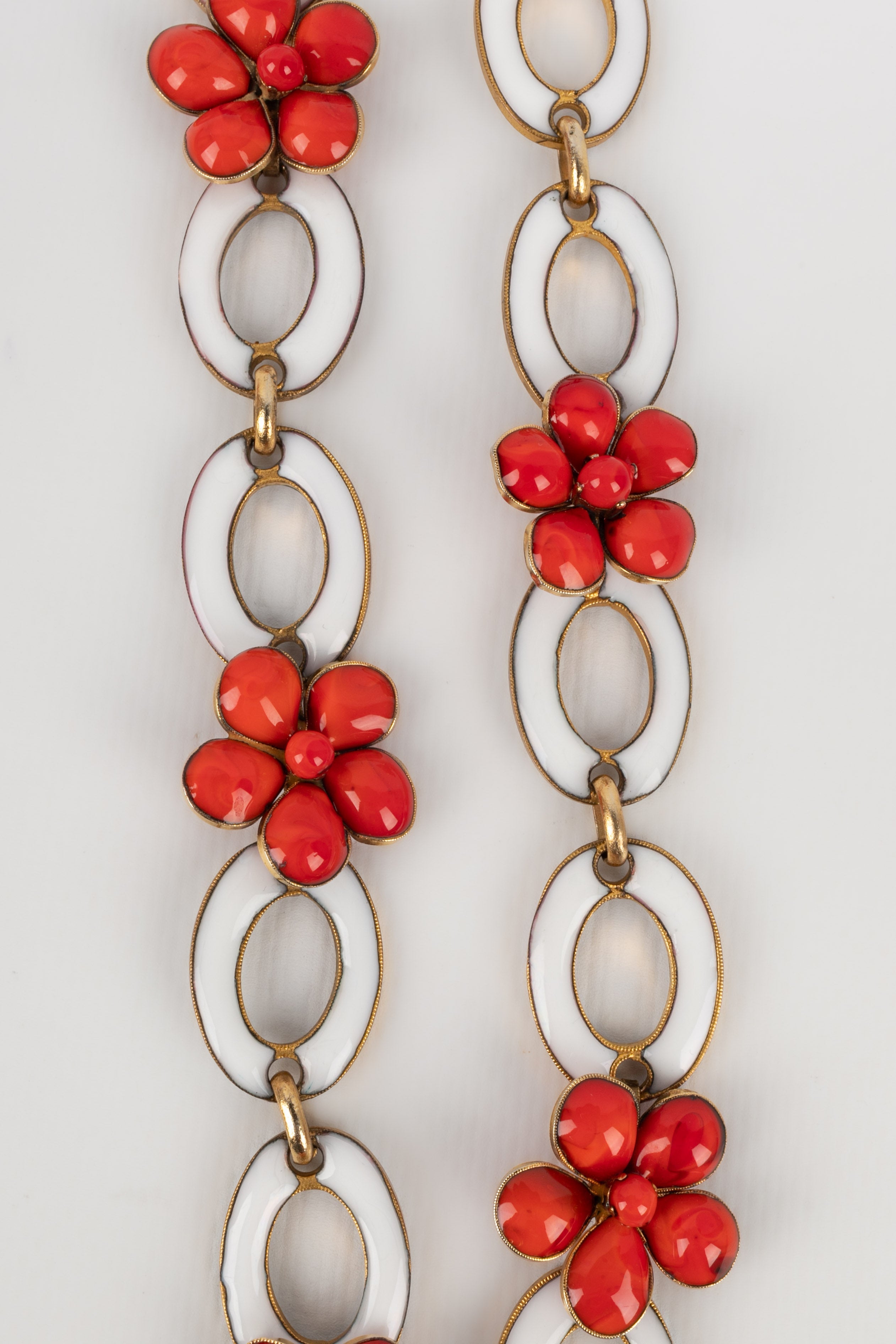 Collier en pÃƒÆ’Ã‚Â¢te de verre Gripoix