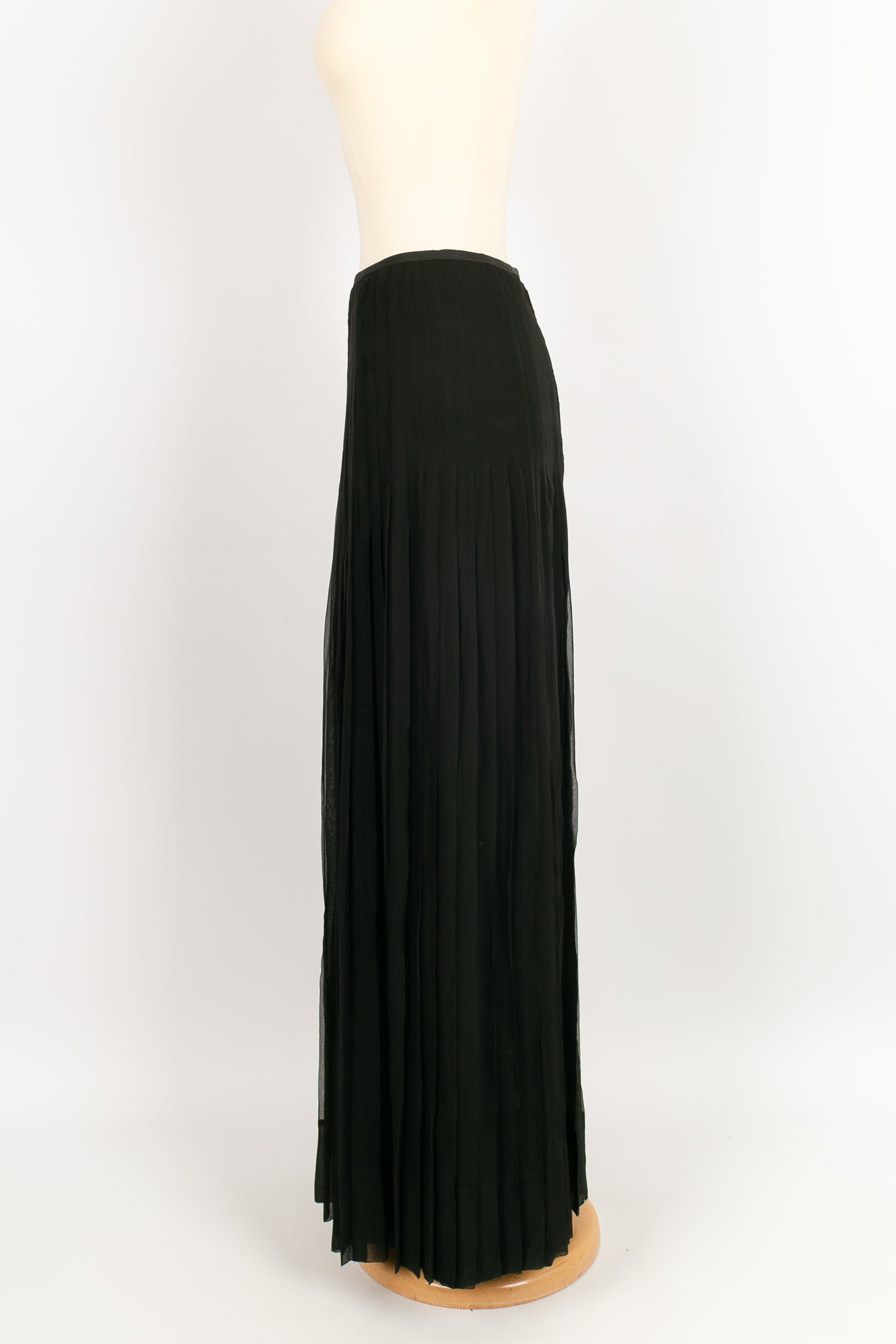 Jupe en soie Haute Couture