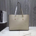 GLAMI Small Embossed Crest Tote White For Women, Bags 13.8in/35cm