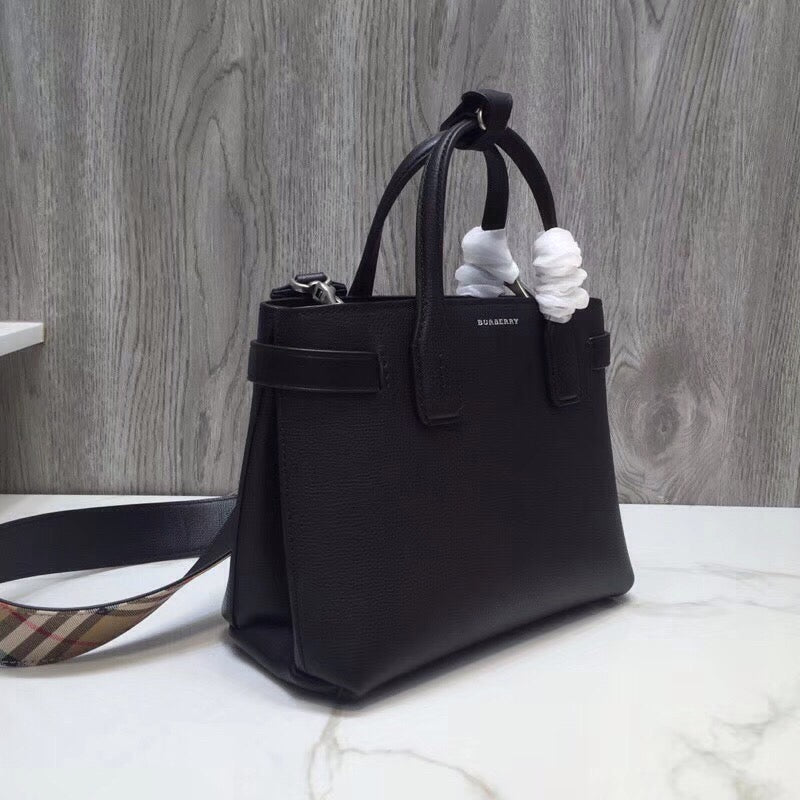 GLAMI The Small Banner Bag Black For Women, Bags 10.6in/26cm