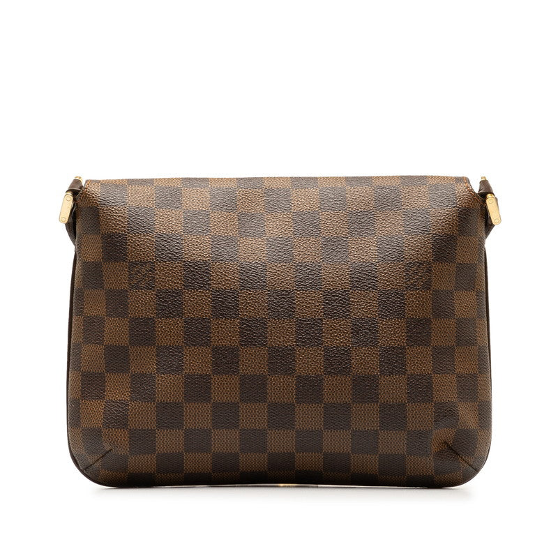 Louis Vuitton Damier Musette Tango Short  Shoulder Bag N51255 Brown PVC Leather  Louis Vuitton