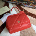 GLAMI MeGLAMIum Sicily Bag In Quilted Red For Women 10.2in/26cm GLAMI GLAMI6002AW5918H383