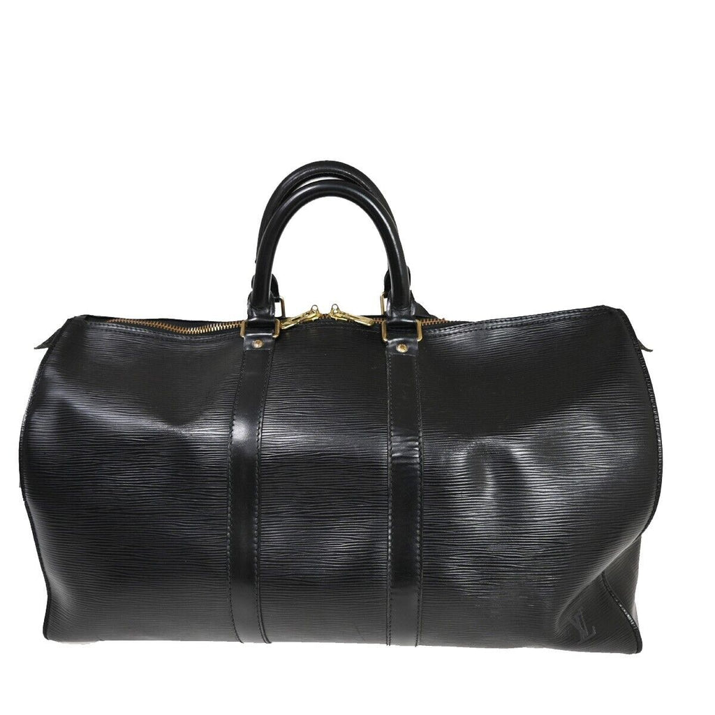 Louis Vuitton Keepall 50  Leather Travel Bag ()