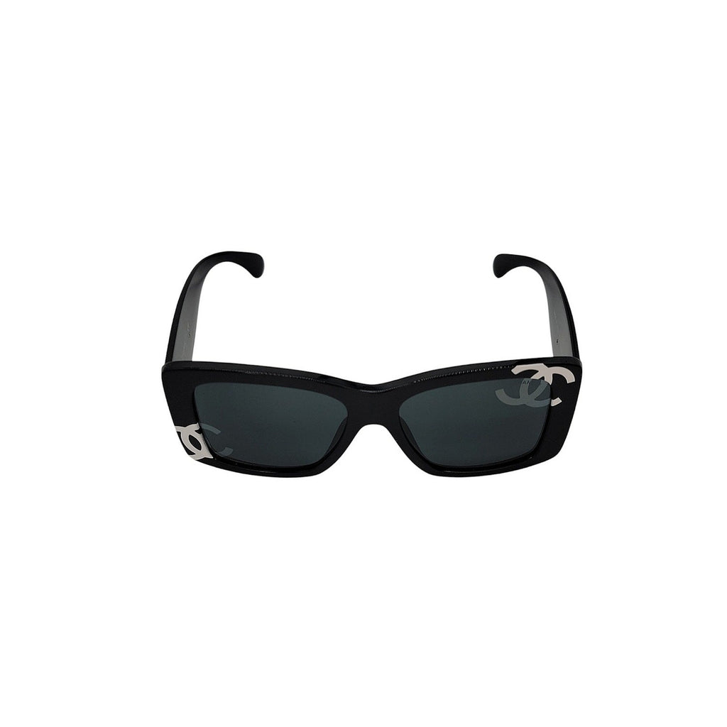 CHANEL CC Logo Square Sunglasses 71472