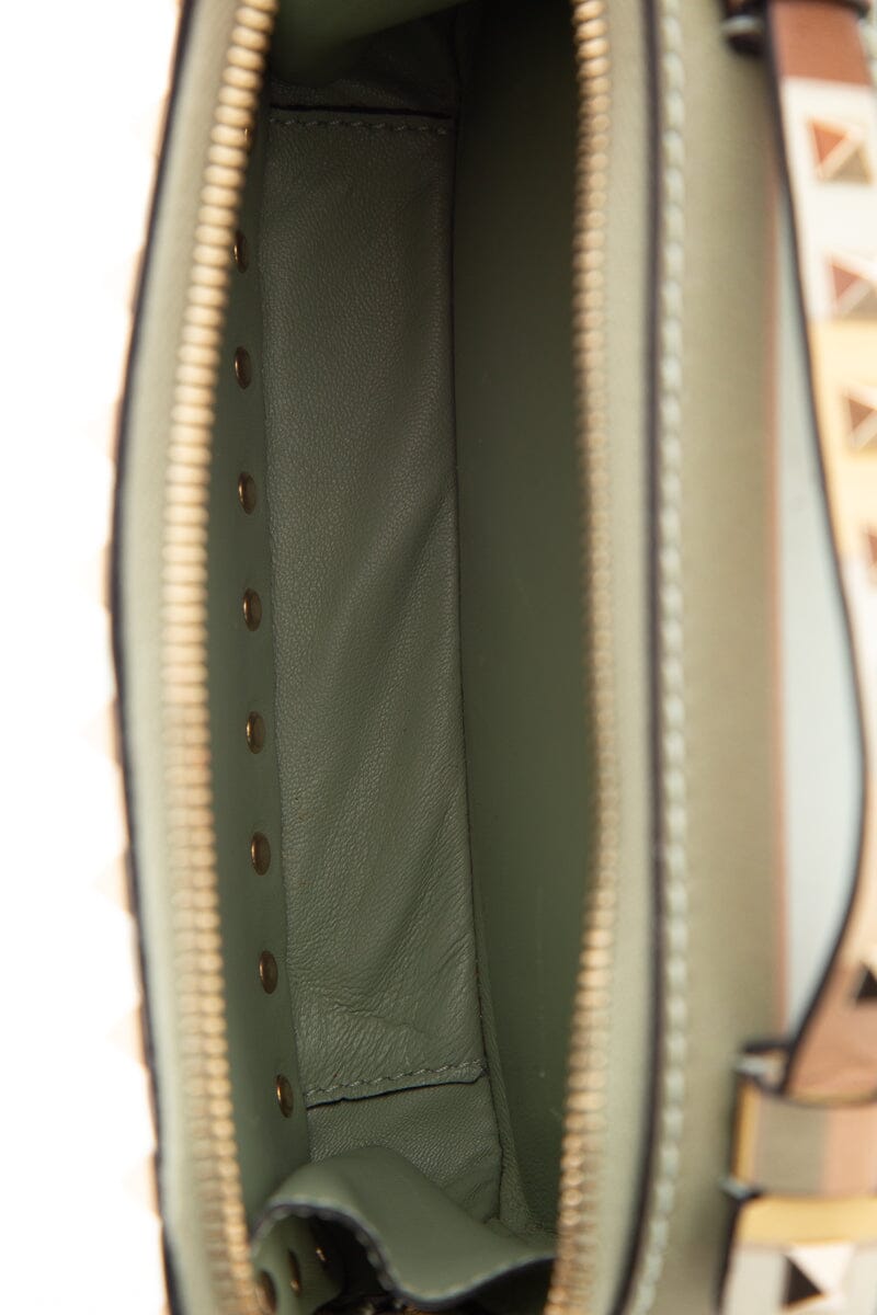 Valentino Multi Chevron 1975 Rockstud Cross-Body