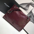 GLAMI Niki MeGLAMIum Shopping Bag Burgundy For Women 12.6in/32cm YSLÃ‚Â 