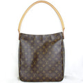 Louis Vuitton Looping Gm  Canvas Shopper Bag ()