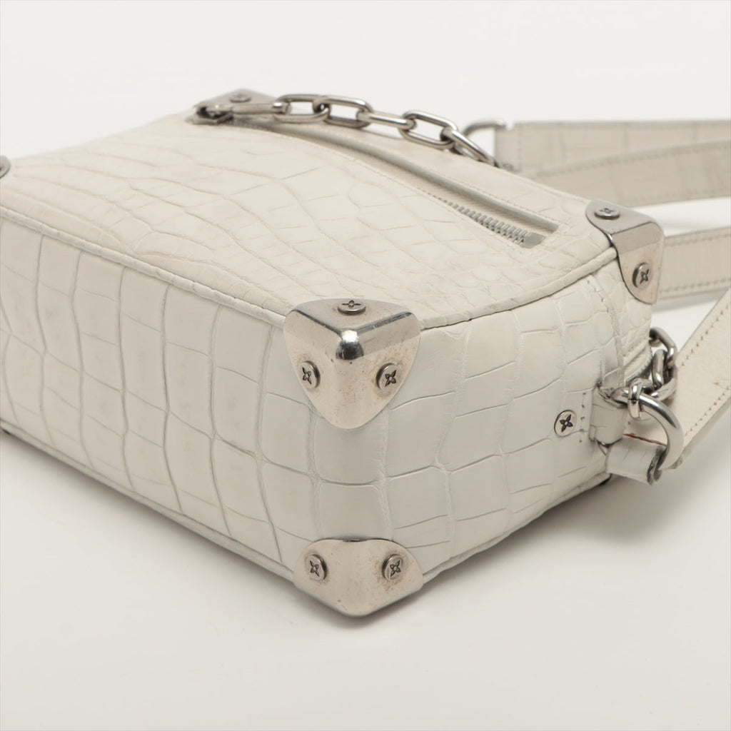 Louis Vuitton Crocodile Mini Trunk N98495