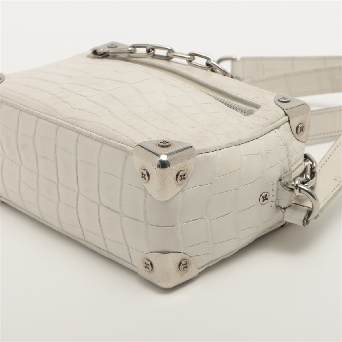 Louis Vuitton Crocodile Mini Trunk N98495