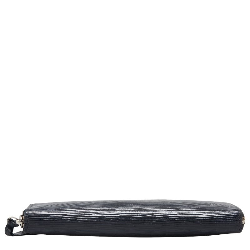 Louis Vuitton Epi Portefolio Clemence Long Wallet M60915 Noir Black Leather Mens Louis Vuitton