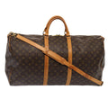 Louis Vuitton Keepall Bandoulière 60  Canvas Travel Bag