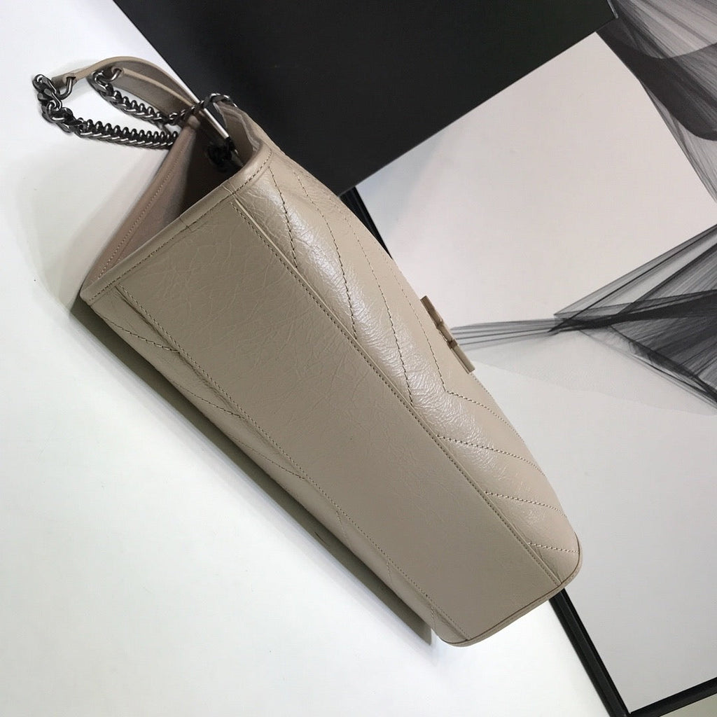 GLAMI Niki MeGLAMIum Shopping Bag Beige For Women 12.6in/32cm YSLÃ‚Â 