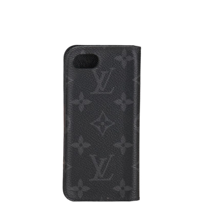 Louis Vuitton Monogram Eclipse Folio iPhone 7 iPhone Case M62640 Black PVC  Louis Vuitton