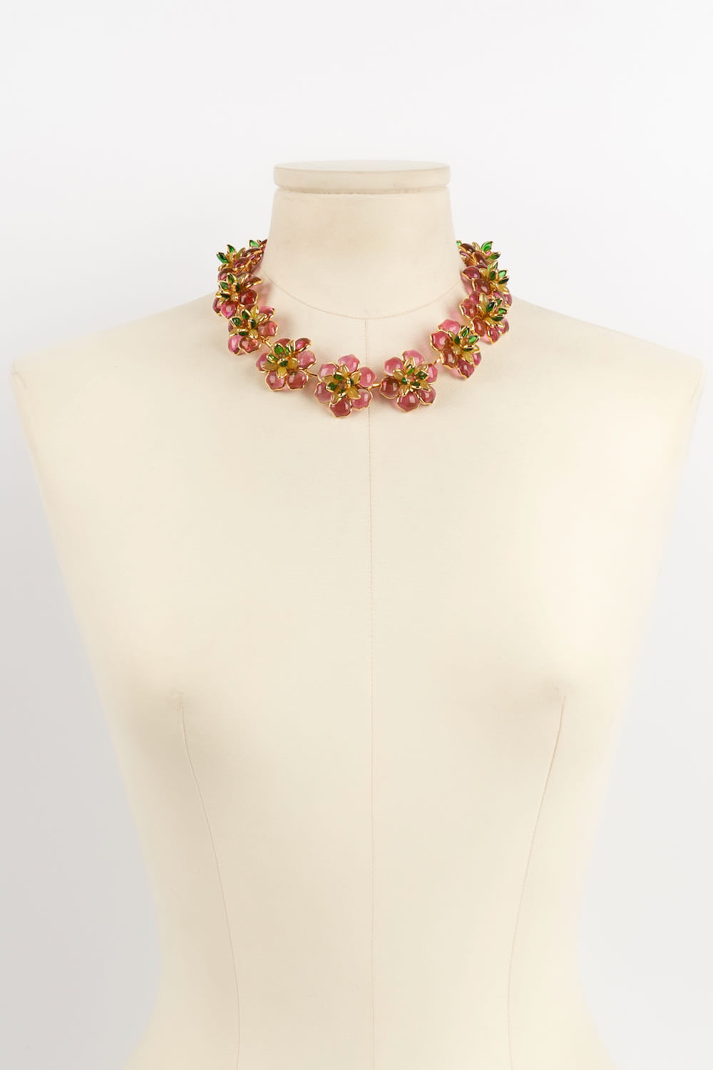Collier fleurs Augustine