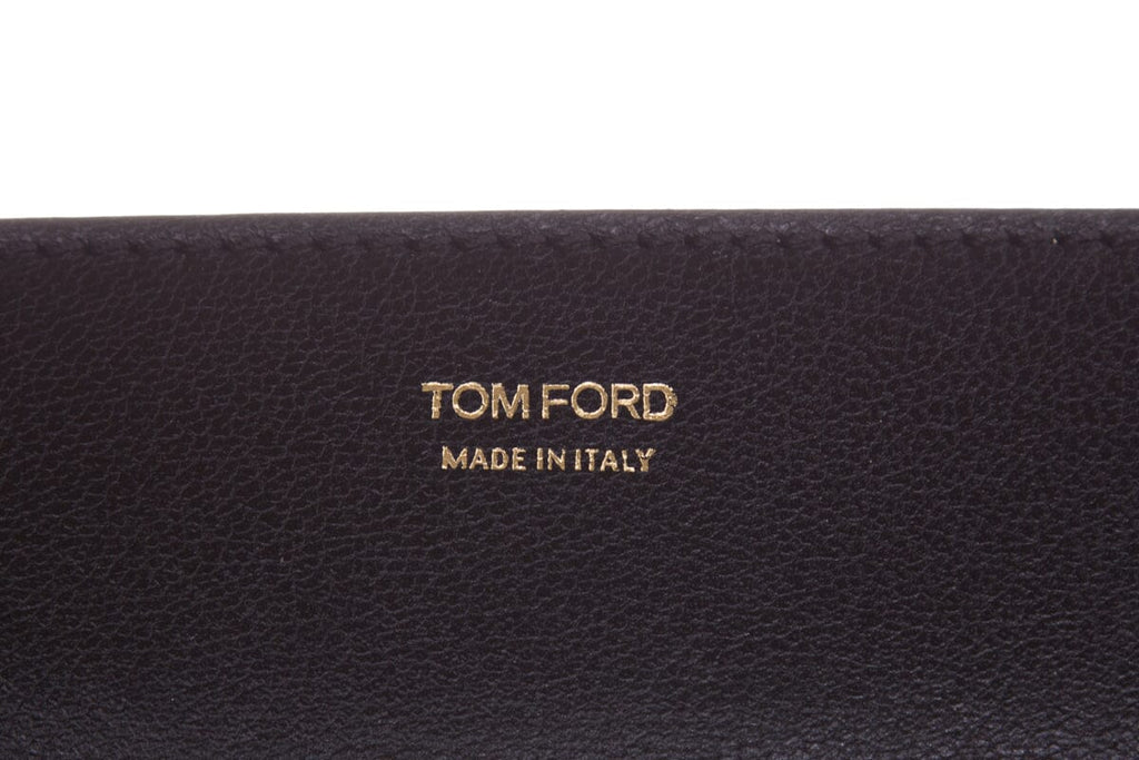 Tom Ford Natalia Black & Gold Handbag
